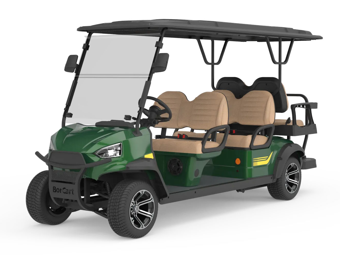5000W 4 Wheel Golf Cart