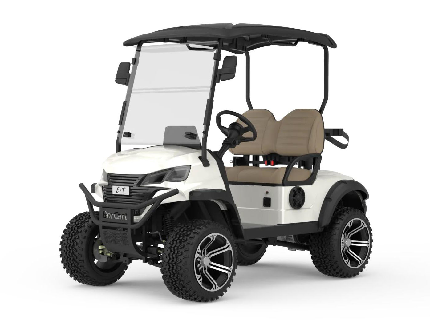4-Wheel 2 Seats Golf Cart