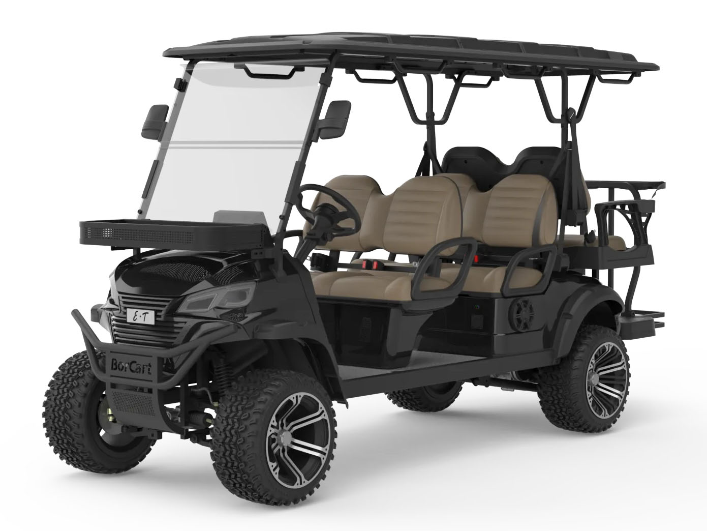 All-Terrain 6 Seats Golf Cart