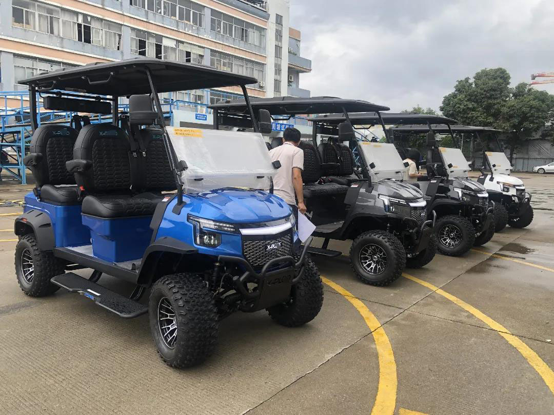 4 Seaters Face Forward Electric Golf Cart
