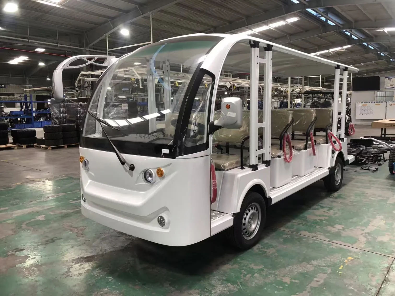 Multi-Purpose Electric Sightseeing Cart For Tourism