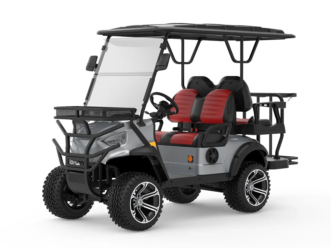48V Electric Golf Carts With Front Basket
