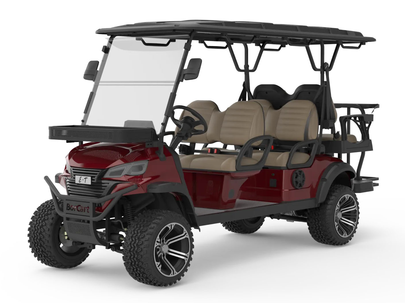All-Terrain 6 Seats Golf Cart