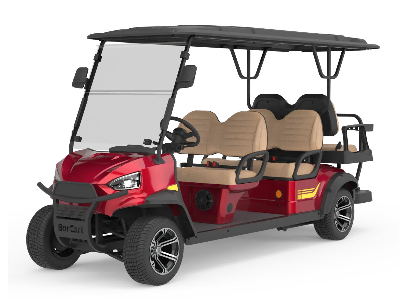 5000W 4 Wheel Golf Cart