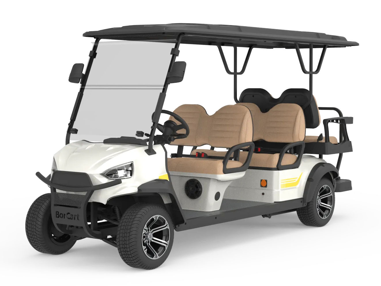 5000W 4 Wheel Golf Cart