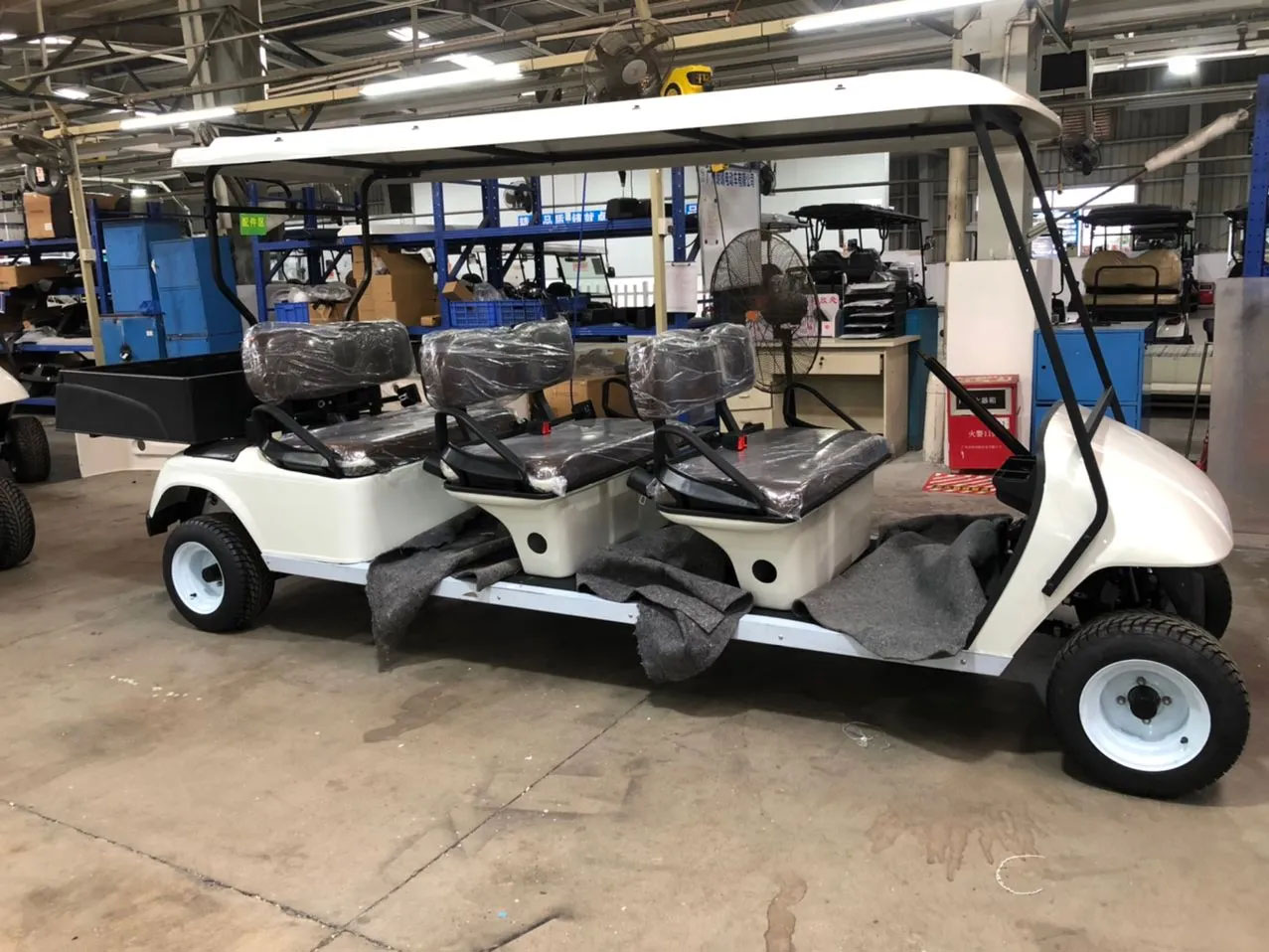 6 Seats Multi-Purpose Electric Vehicle Golf Cart