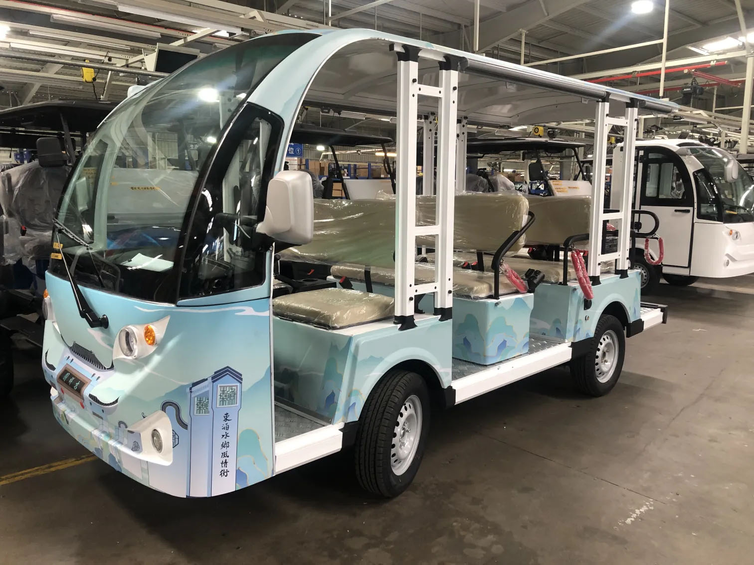 8 Seats Multi-Purpose Mini Electric Cart