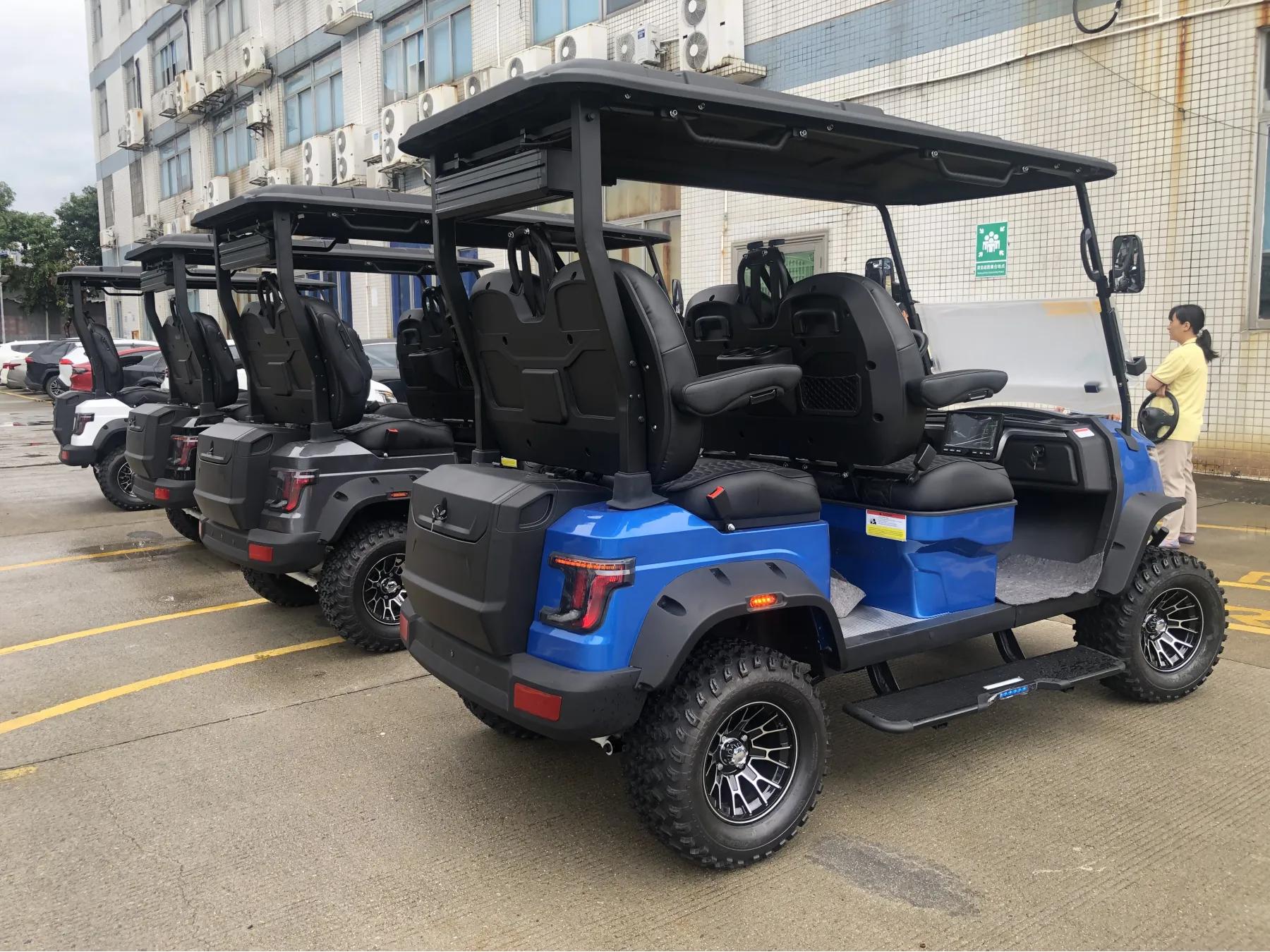 4 Seaters Face Forward Electric Golf Cart