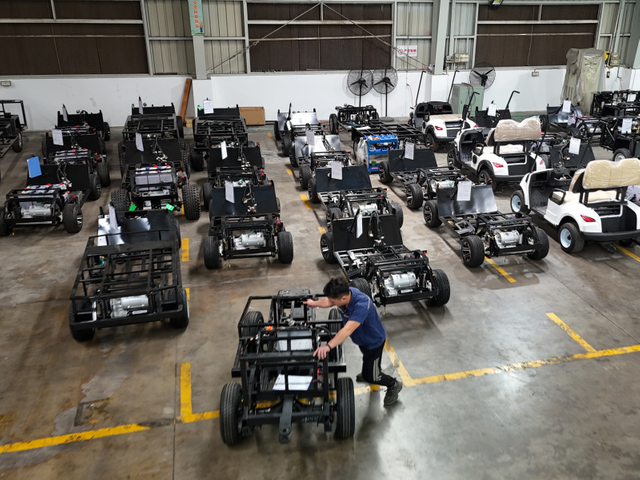 Chassis assembly area