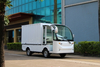 2 Seats Electric Cargo Van with Iron Cargo Body
