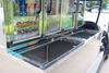 2 Seats Food Cart Buggy Bar