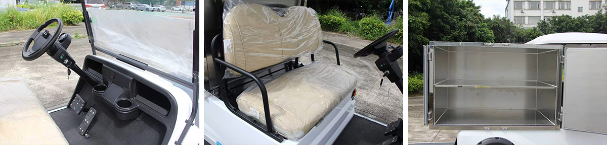 Electric 2 Seat Cargo Van