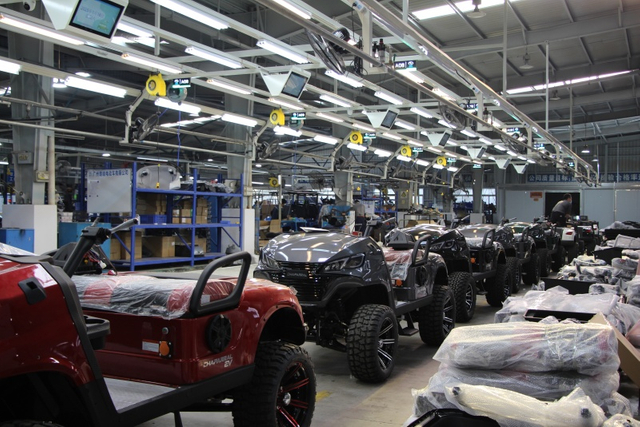 Assembly Of Carts Body Components