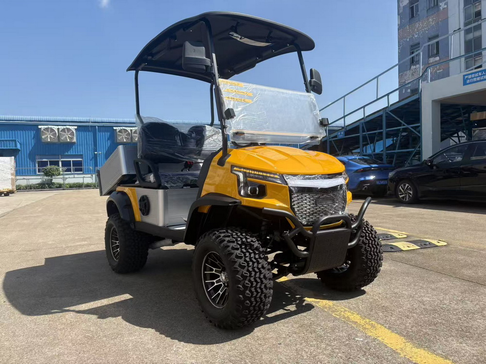 2 Seats Lifted Utility Cart